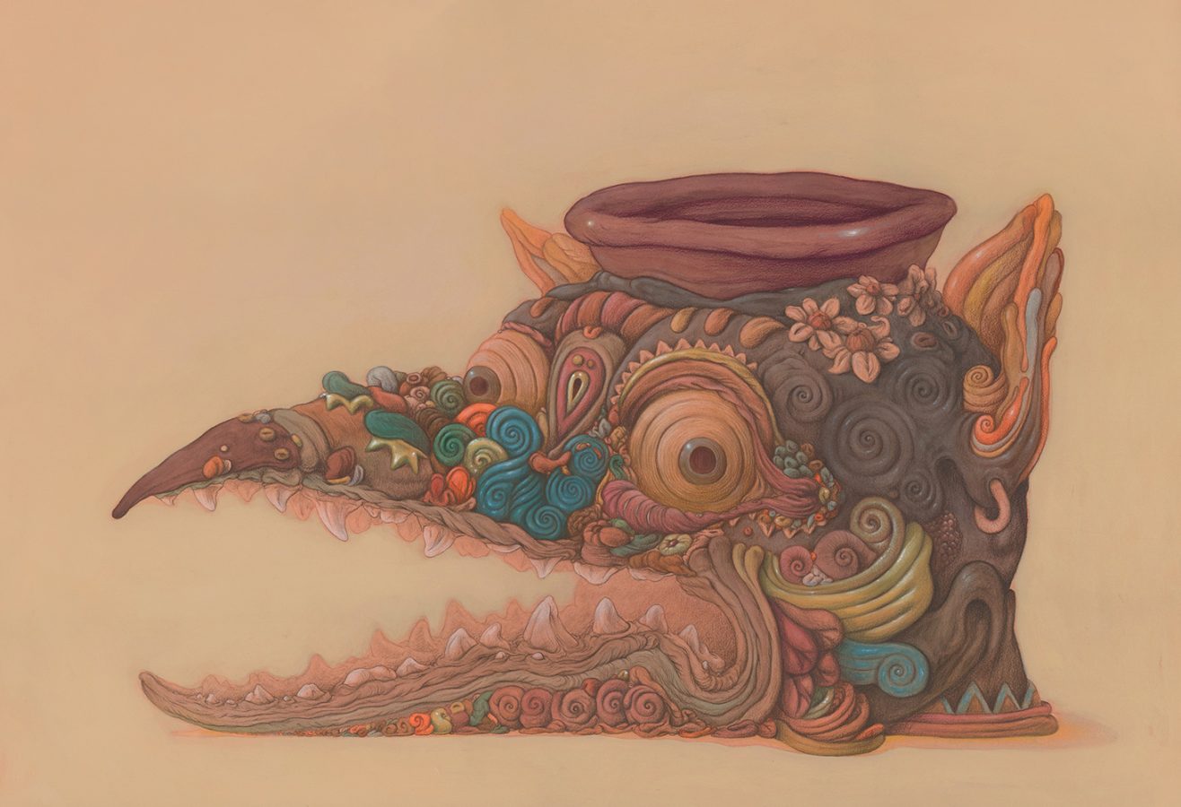 “Ancient Head Pot” 2023