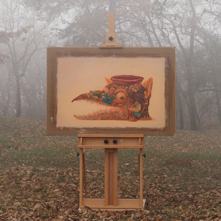 “Ancient Head Pot” 2023